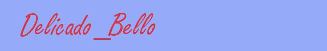 sinónimo de Delicado_Bello