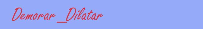 sinónimo de Demorar_Dilatar