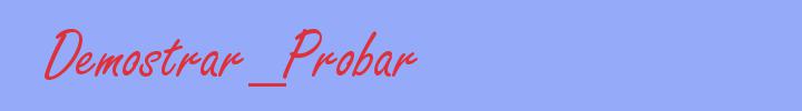 sinónimo de Demostrar_Probar