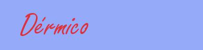 sinónimo de Dérmico