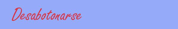 sinónimo de Desabotonarse