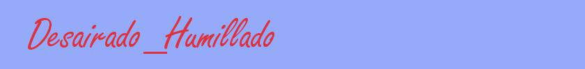 sinónimo de Desairado_Humillado