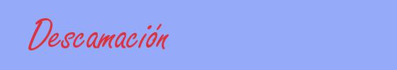 sinónimo de Descamación