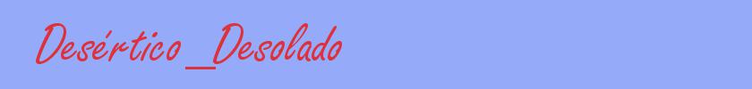 sinónimo de Desértico_Desolado