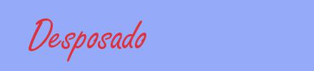 sinónimo de Desposado