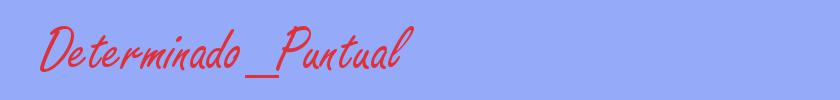 sinónimo de Determinado_Puntual