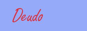 sinónimo de Deudo