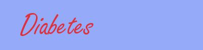 sinónimo de Diabetes