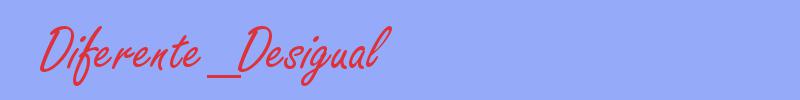 sinónimo de Diferente_Desigual