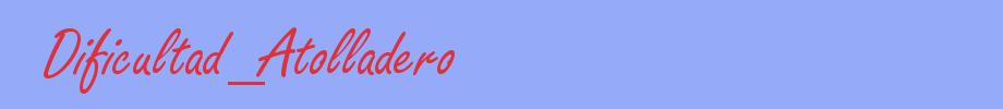 sinónimo de Dificultad_Atolladero