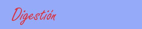 sinónimo de Digestión