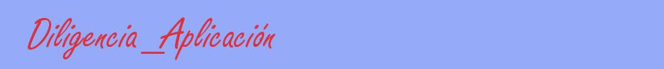 sinónimo de Diligencia_Aplicación