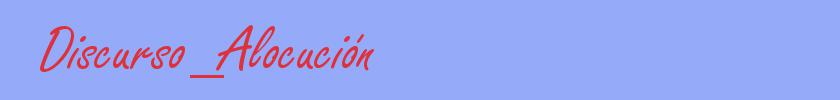 sinónimo de Discurso_Alocución