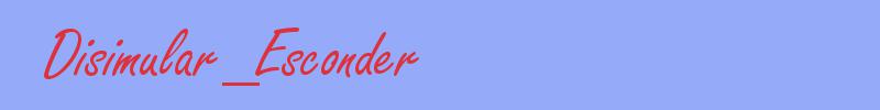 sinónimo de Disimular_Esconder
