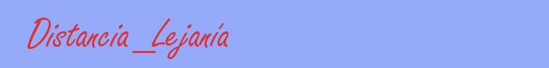 sinónimo de Distancia_Lejanía