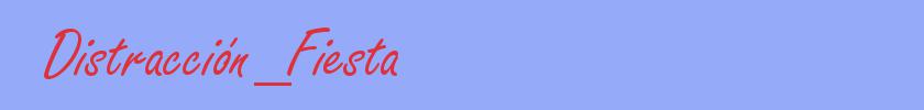 sinónimo de Distracción_Fiesta