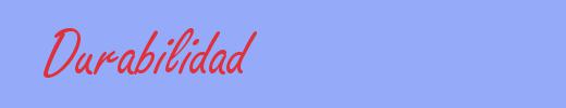 sinónimo de Durabilidad