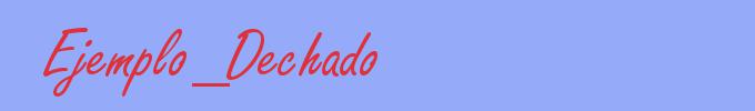 sinónimo de Ejemplo_Dechado