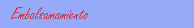 sinónimo de Embalsamamiento