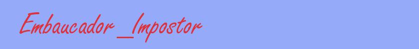 sinónimo de Embaucador_Impostor