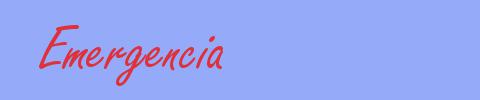 sinónimo de Emergencia