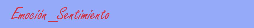 sin&oacute;nimo de Emoción_Sentimiento