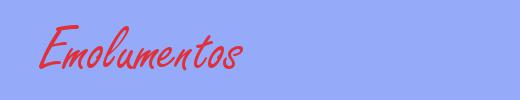 sinónimo de Emolumentos