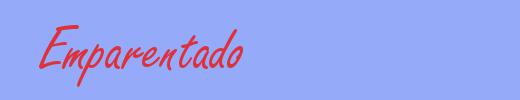 sinónimo de Emparentado
