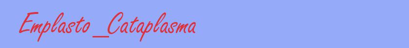 sinónimo de Emplasto_Cataplasma