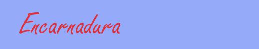 sin&oacute;nimo de Encarnadura