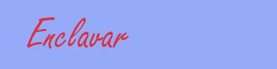 sinónimo de Enclavar