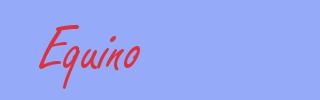 sinónimo de Equino