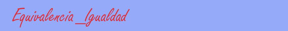 sinónimo de Equivalencia_Igualdad