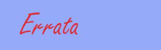 sinónimo de Errata