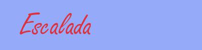 sinónimo de Escalada