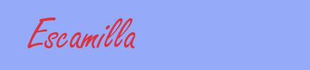 sinónimo de Escamilla