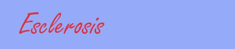 sinónimo de Esclerosis