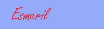 sinónimo de Esmeril
