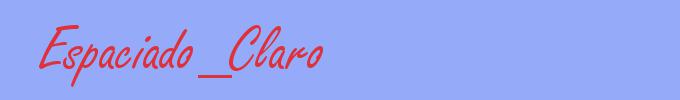 sinónimo de Espaciado_Claro