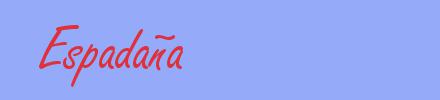 sinónimo de Espadaña