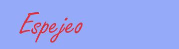 sinónimo de Espejeo