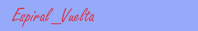 sinónimo de Espiral_Vuelta