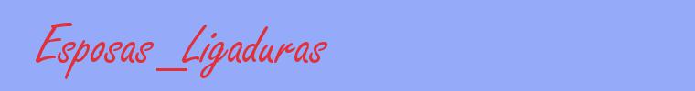 sinónimo de Esposas_Ligaduras