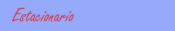 sinónimo de Estacionario