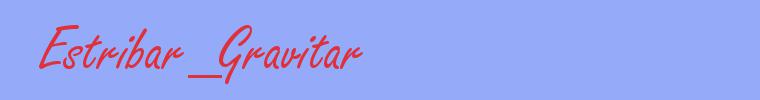 sinónimo de Estribar_Gravitar