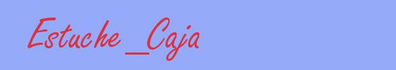sinónimo de Estuche_Caja