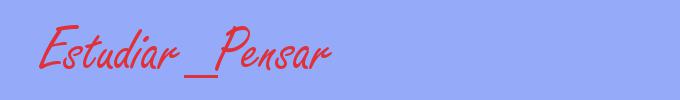 sinónimo de Estudiar_Pensar