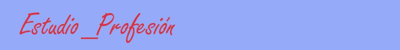 sinónimo de Estudio_Profesión