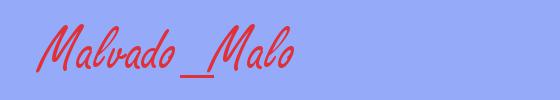 sinónimo de Malvado_Malo
