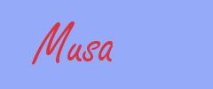 sinónimo de Musa